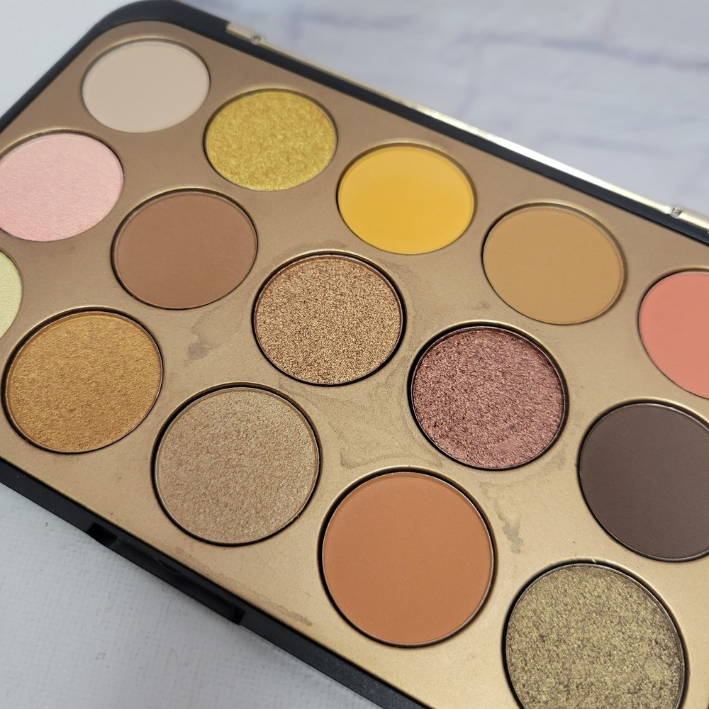 NEW No Box BH Cosmetics Glam Reflection Gilded Eyeshadow Palette 15 Color - Picture 3 of 6